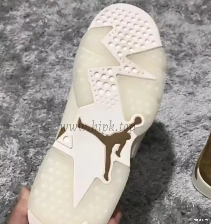 Jordan Harvest Air 6 Golden Authentic 0602